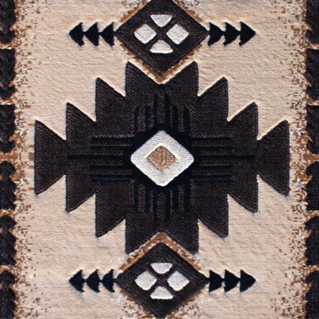Flash Furniture 2' x 3' Brown Rustic Southwest Style Area Rug ACD-RG611-23-BN-GG